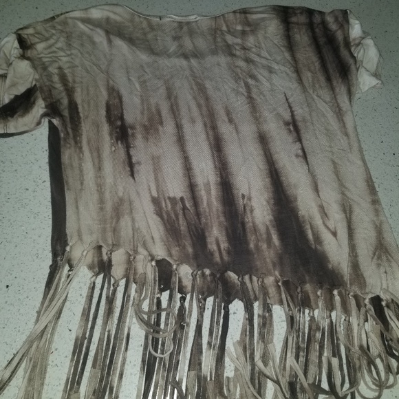 Harley Davidson fringe gemstone top - Picture 5 of 5